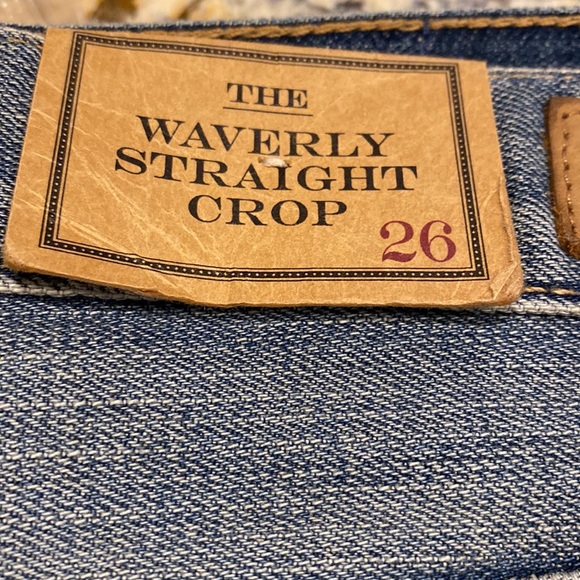 Polo Ralph Lauren Waverly Crop Patchwork Jean 26 - Picture 11 of 16